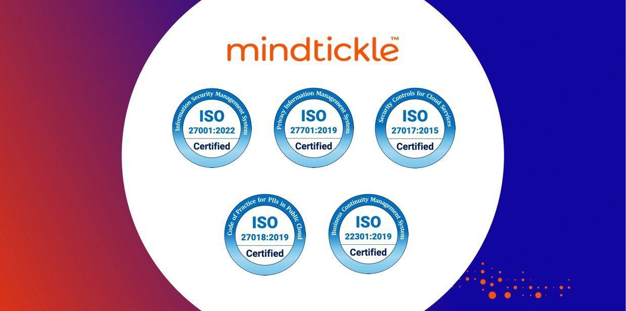 Mindtickle Strengthens Security with Completion of ISO Certifications