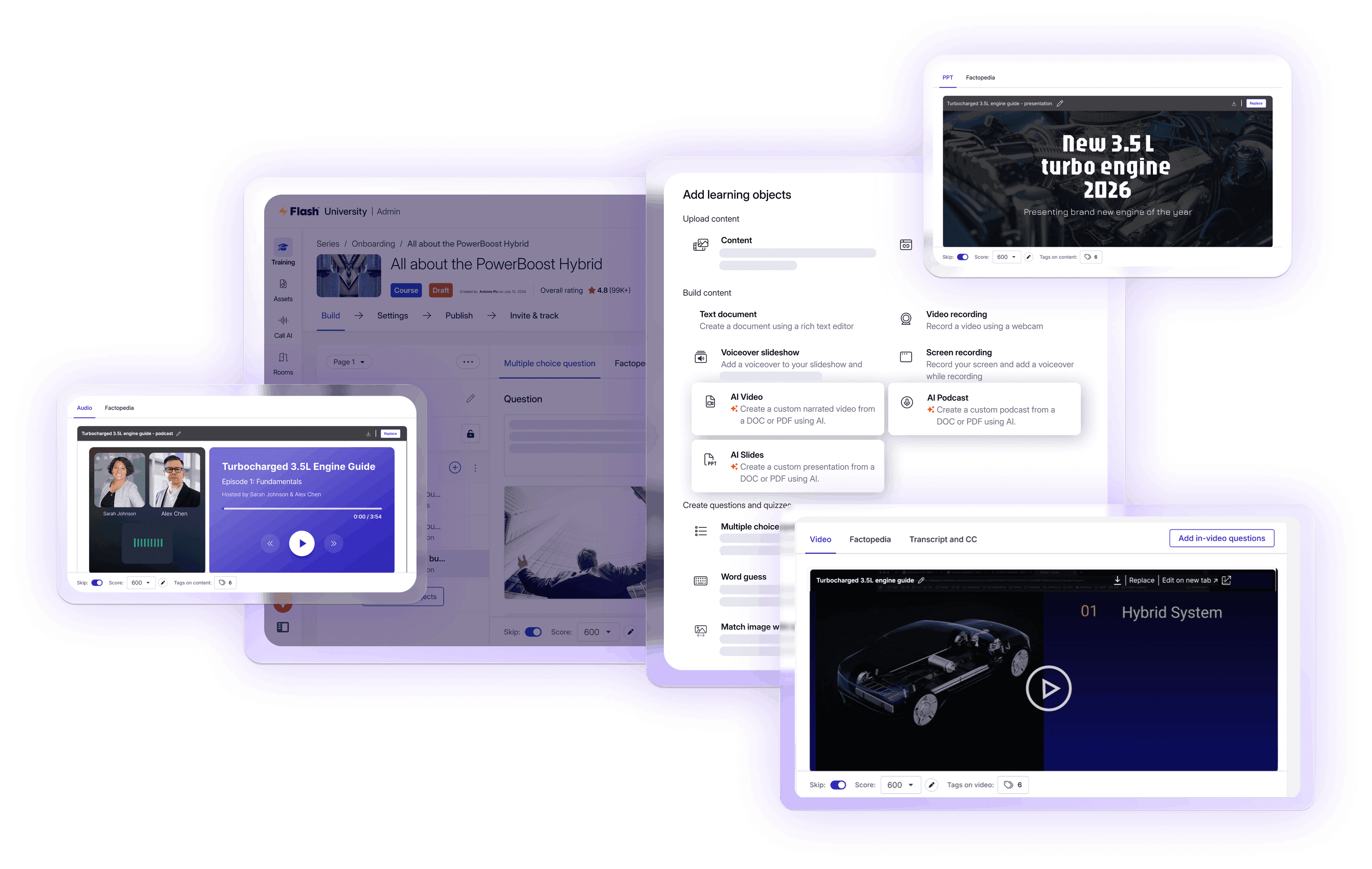Accelerate and scale training rollout with AI Content