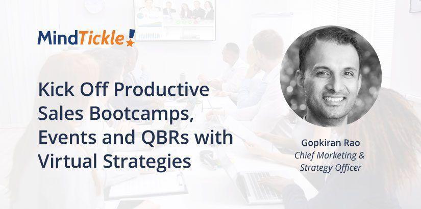 When No-Travel Policies Get in the Way of Sales Kick-off