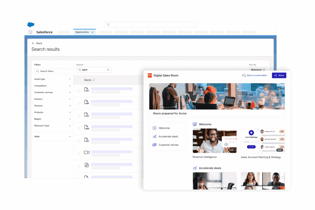 Digital Sales Rooms in Salesforce