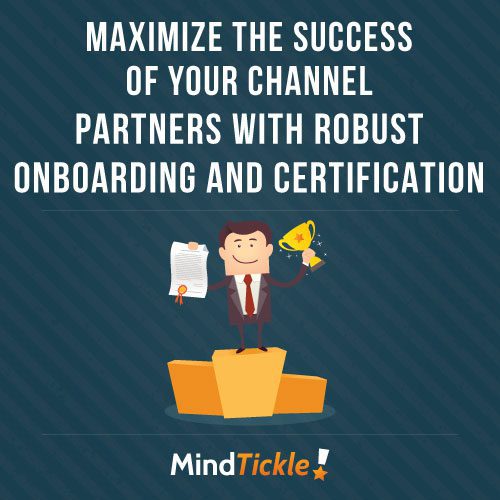 Channel partner onboarding Certification