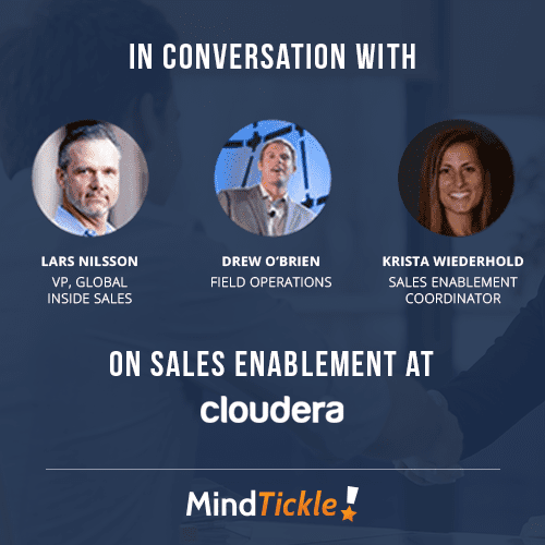 sales enablement cloudera