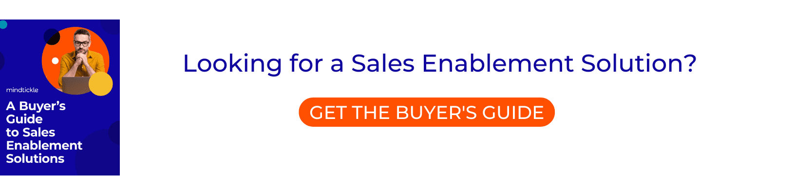 Mindtickle Sales Enablement Buyer's Guide cover