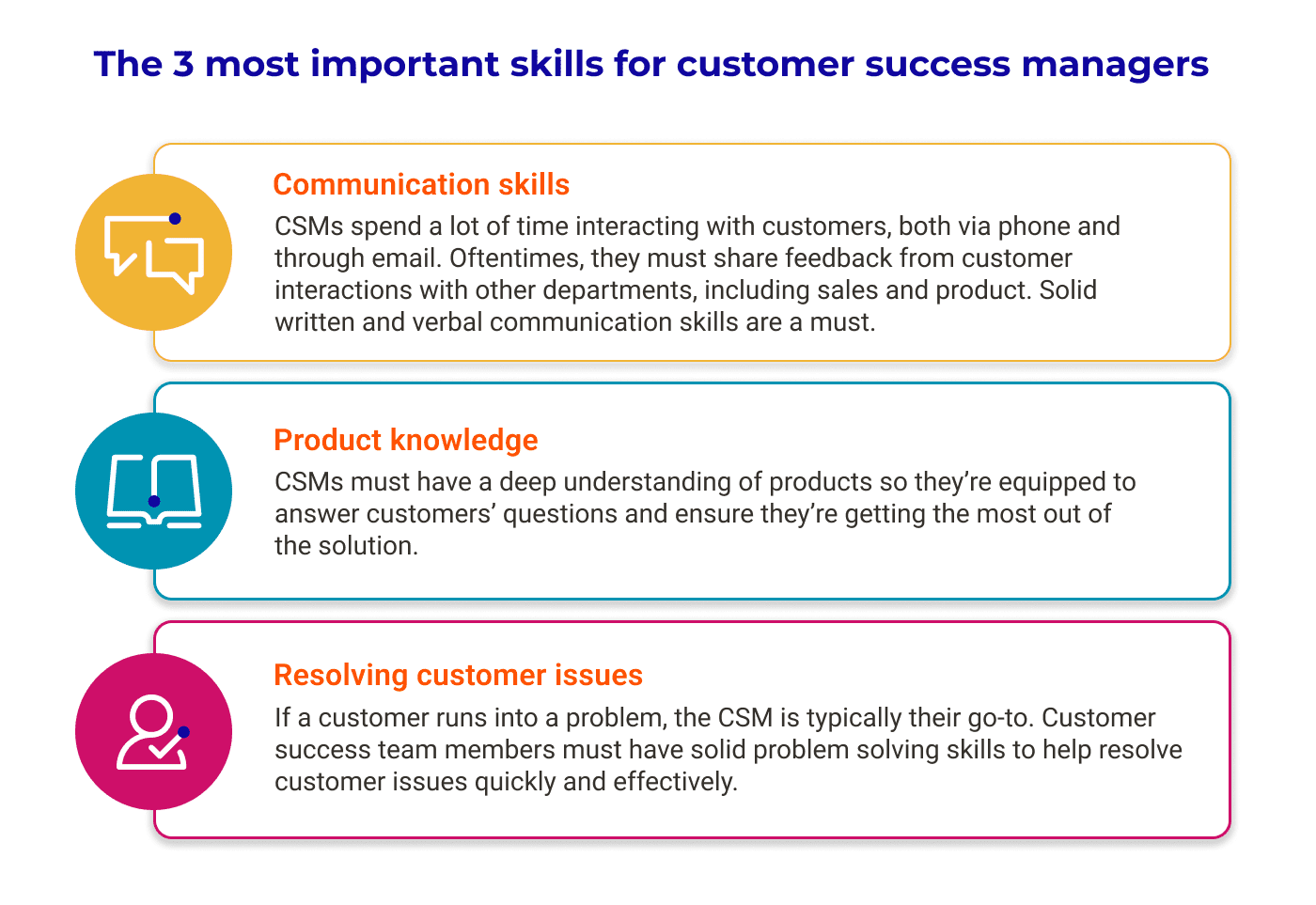 top skills for customer success