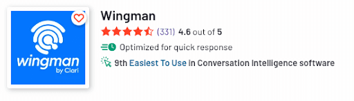 Screenshot of Wingman G2 Review