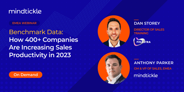 Benchmark Data: How 400+ Companies Are Increasing Sales Productivity in 2023 (EMEA)