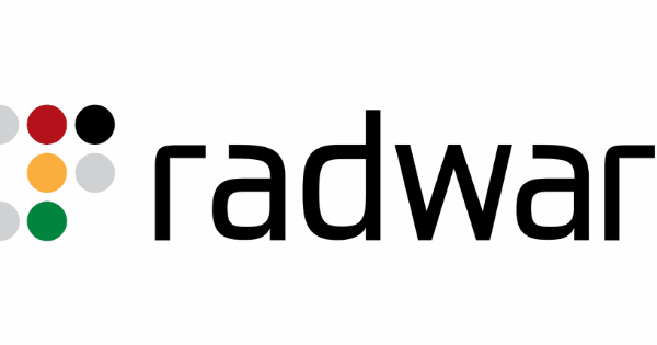 Radware logo white background